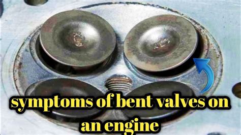 bent valves compression test|symptoms of a bent valve.